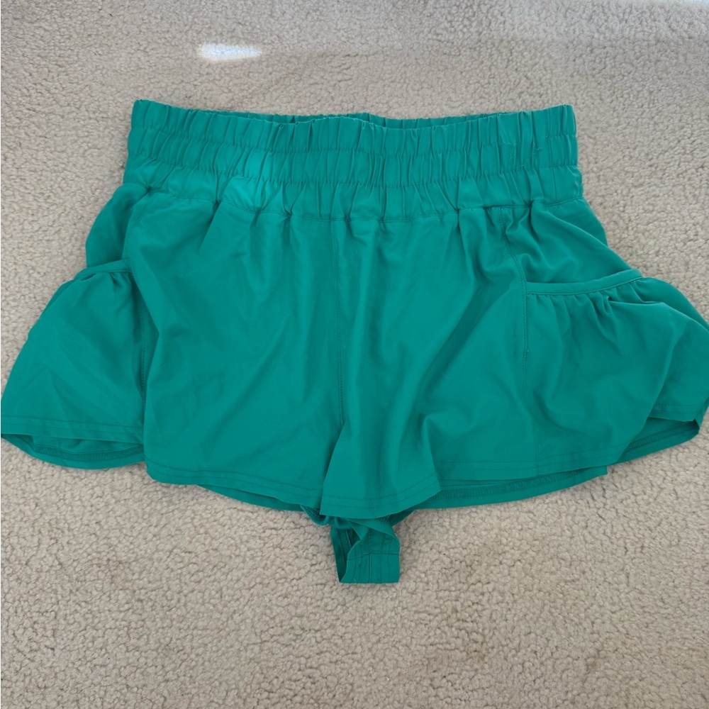 AS Revival Teal All That Smocked Shorts